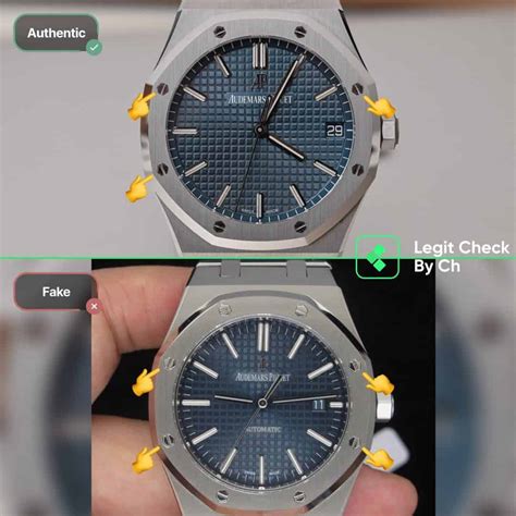 how to spot fake audemars piguet royal oak